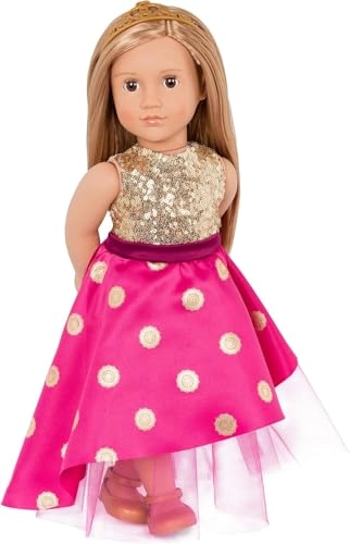 Sarah Doll - Blonde Hair Festive Dress Tiara