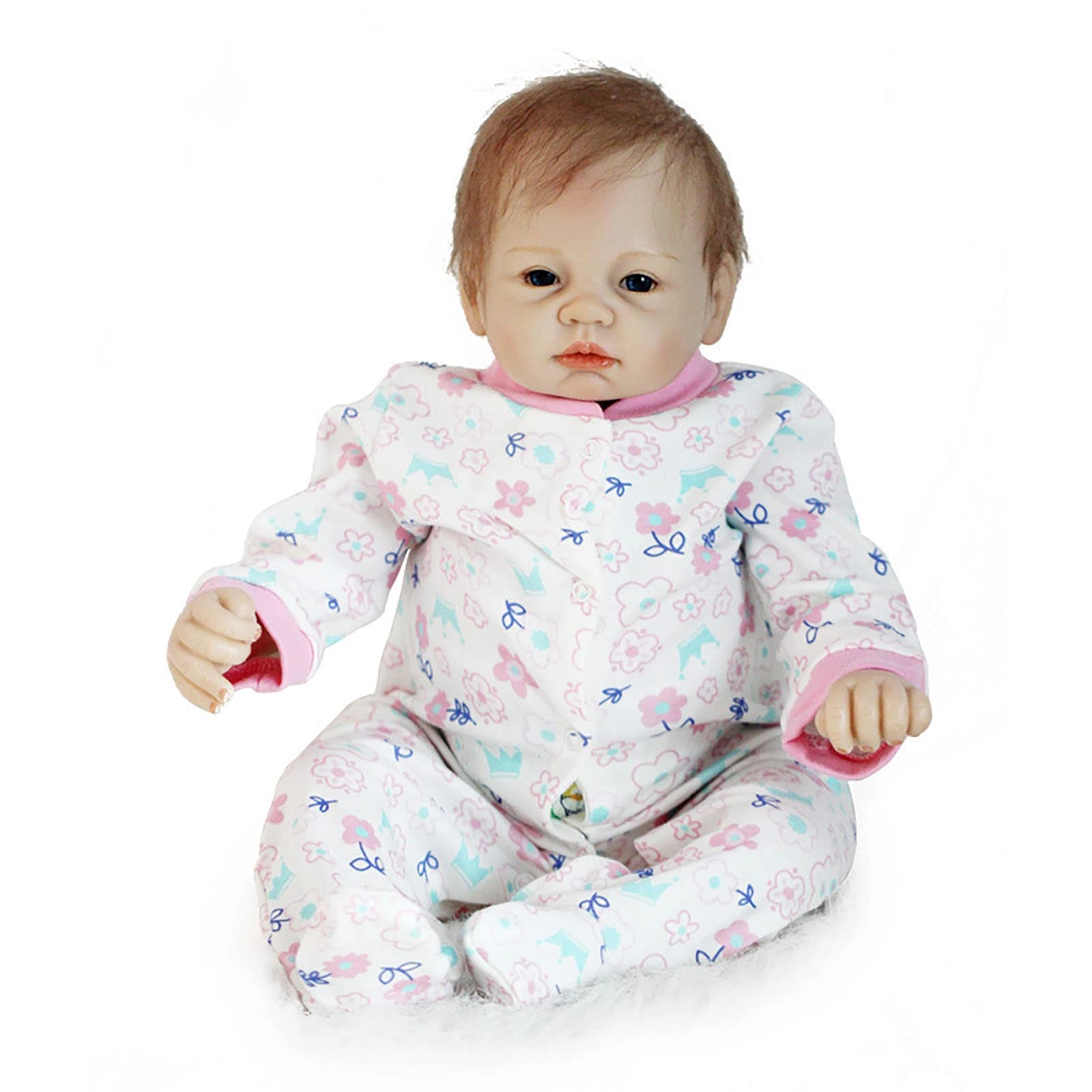Reborn Baby Doll - 55cm 22" Vinyl Cotton Body