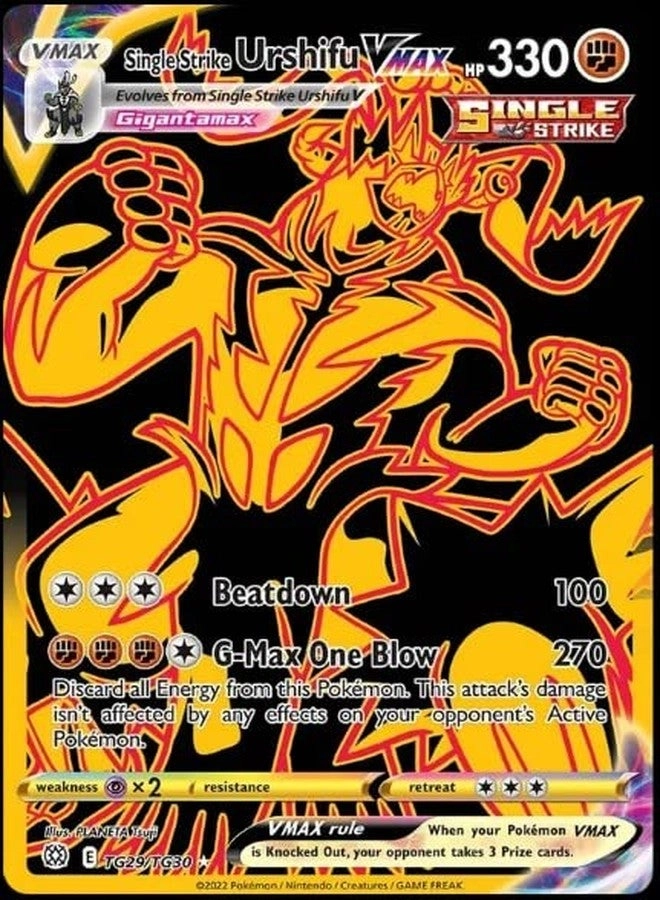 Pokémon Single Strike Urshifu Vmax - TG29/TG30 Brilliant Stars
