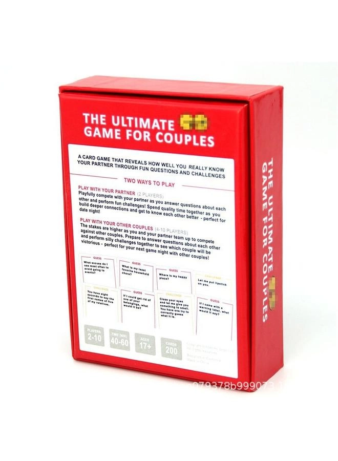 The Ultimate Game For Couples