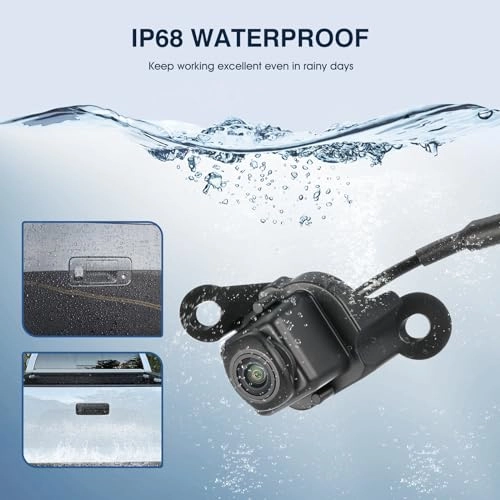 Rear View Backup Camera - Clear Day and Night