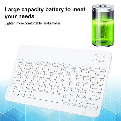 Slim Portable Wireless Bluetooth Keyboard - AR Wired/Wireless