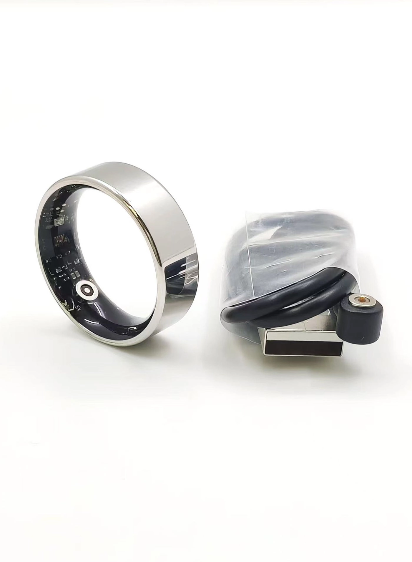 Smart Ring Health Tracker - IP68 Waterproof 10-Day Battery Sleep Tracker