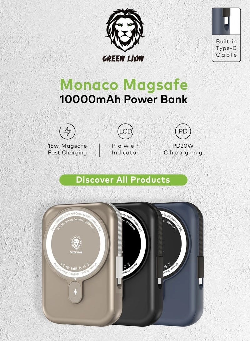 Monaco - 10000 Watt-hour 15 Watt MagSafe