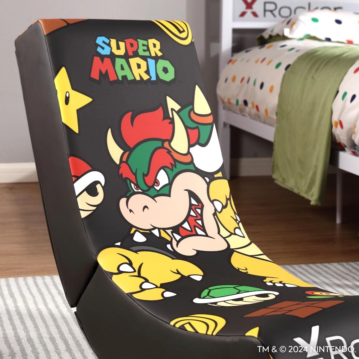 Nintendo Video Rockers Bowser Power Up Edition - Gaming Chair