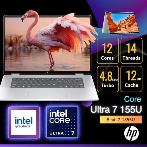 Envy x360 - 16'' Core Ultra 7-155U 16GB DDR5 2TB SSD