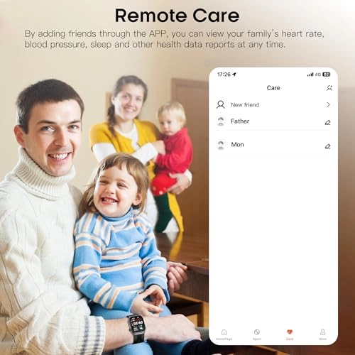 Blood Pressure Smart Watch - 2.06" AMOLED 530mAh