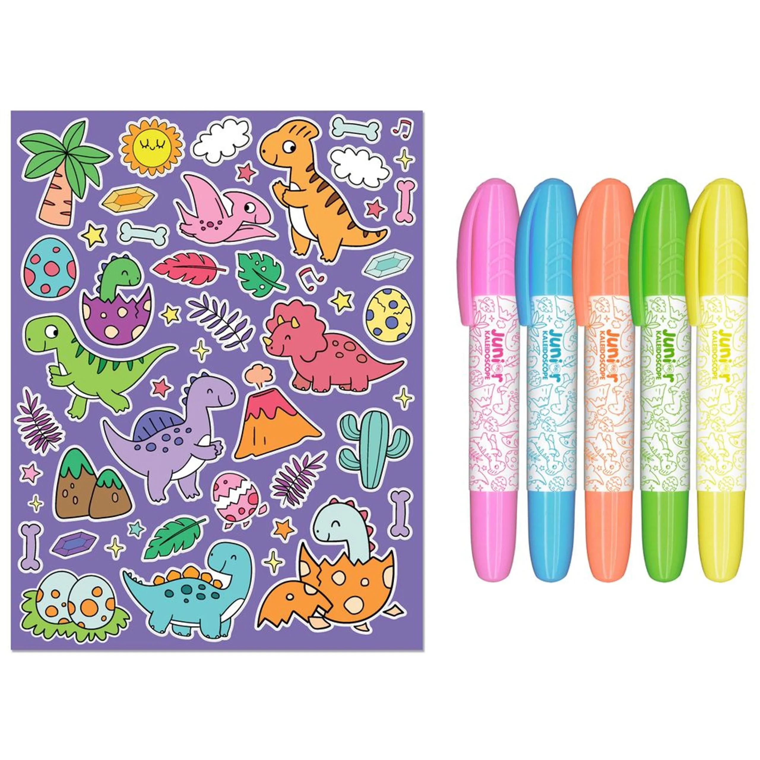 Cocomelon Kaleidoscope Colouring Kit - 5 piece(s) 5 chunky markers