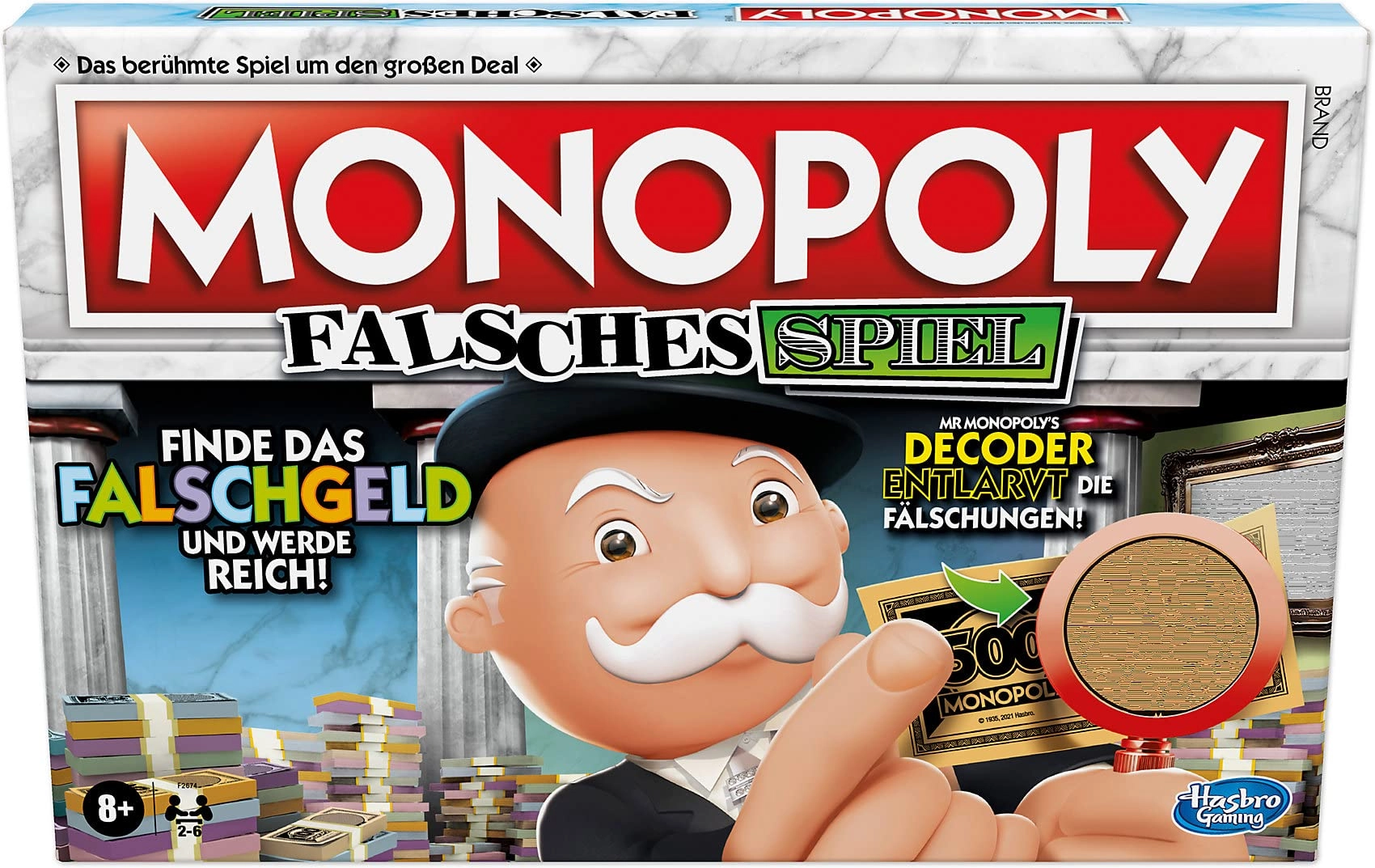 Hasbro Monopoly falsches Spiel (German)