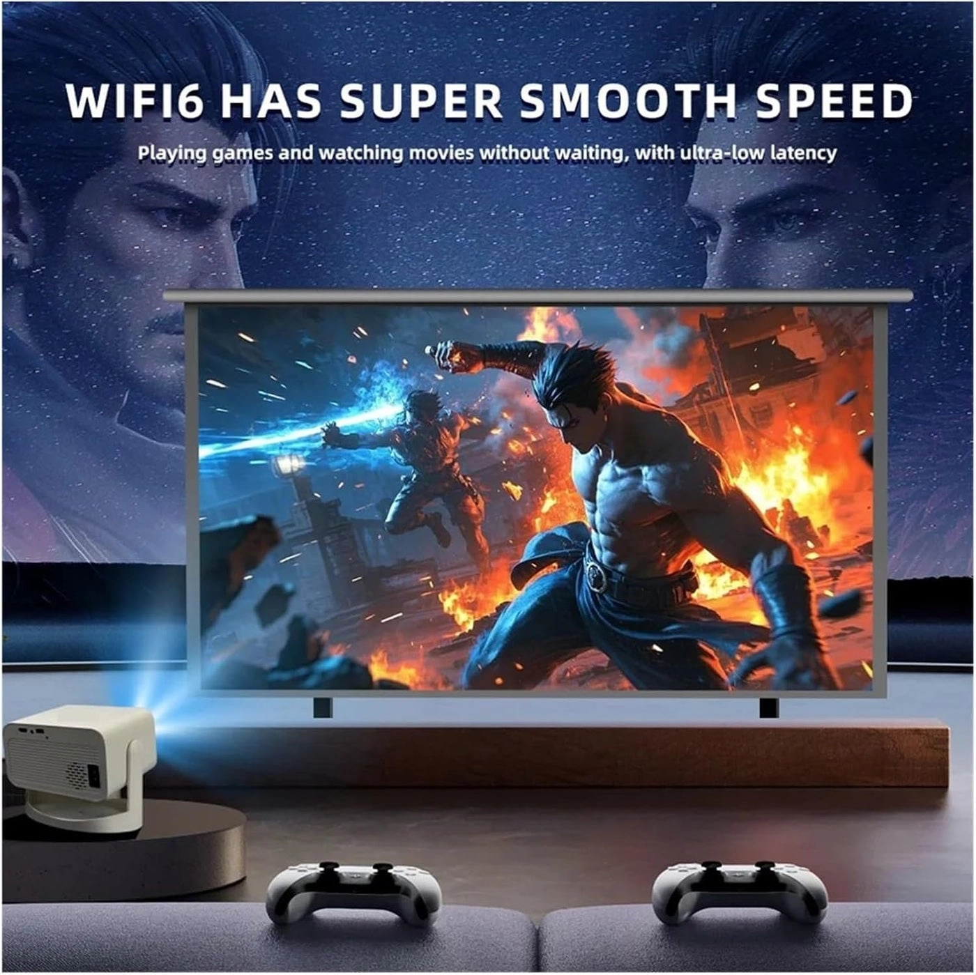 Portable Smart Projector - 1280×720