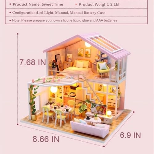 Miniature House Kit - Sweet Time