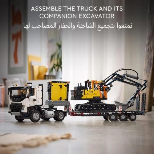 Technic Volvo FMX Truck + EC230 Electric Excavator (42175)