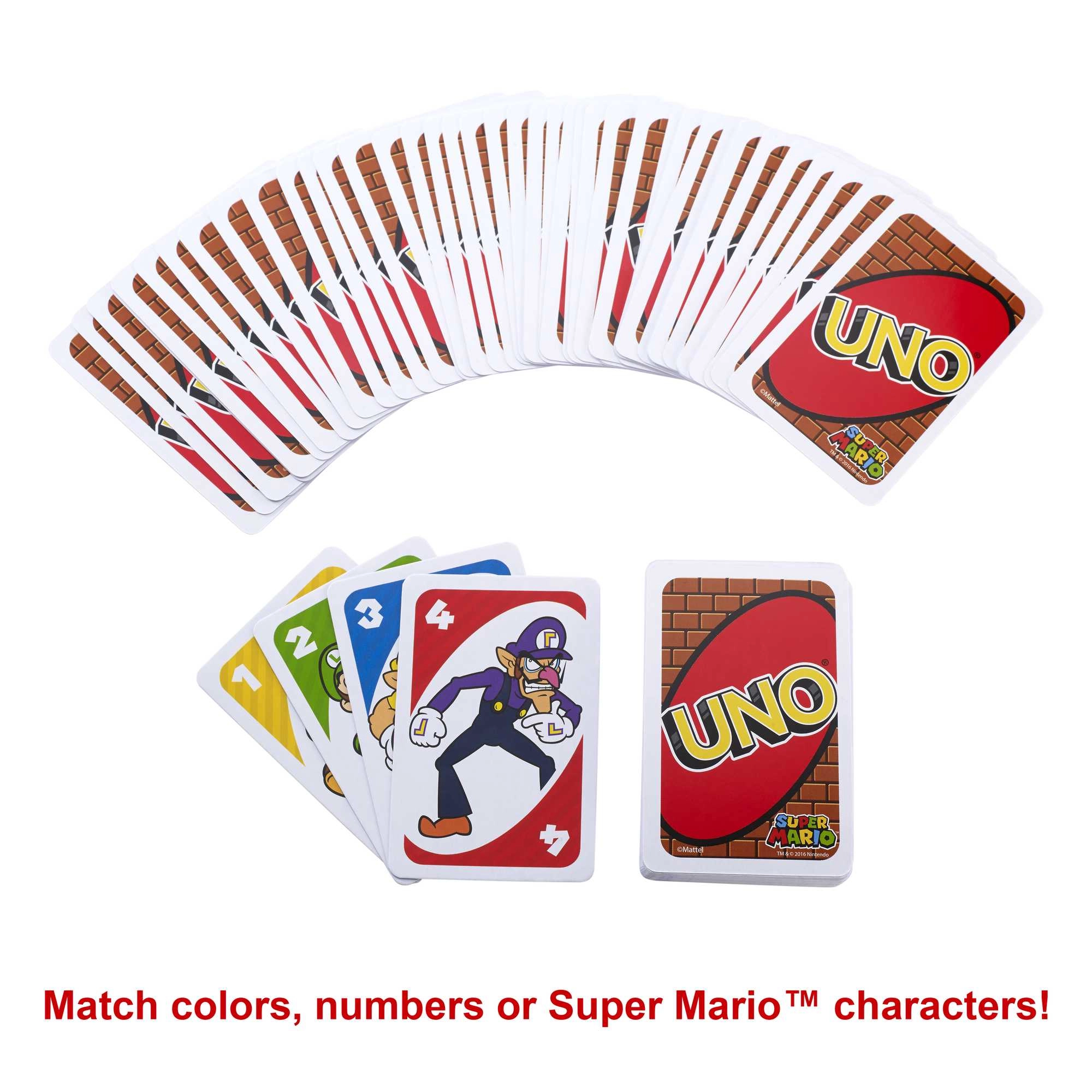 UNO Minecraft + UNO Super Mario + UNO Teenage Mutant Ninja Turtles