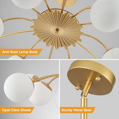 Sputnik Bubble Chandelier - 3000K/4000K/6000K Dimmable