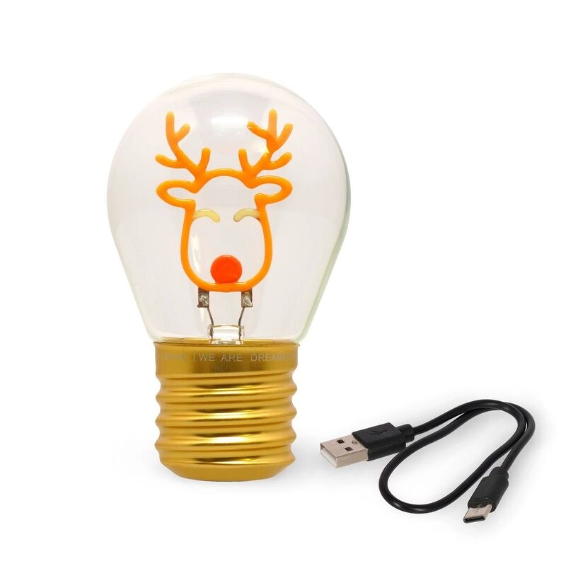 Bulb Fiction - USB-rechargeable Wireless