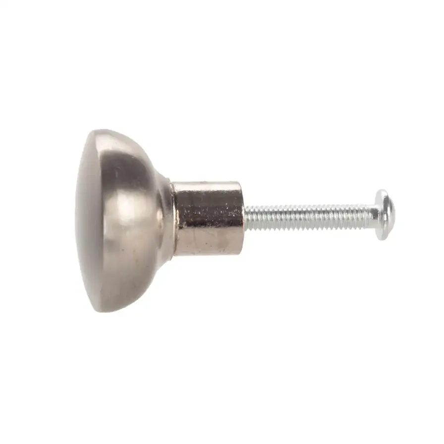 Flat Stainless Steel Drawer Knob