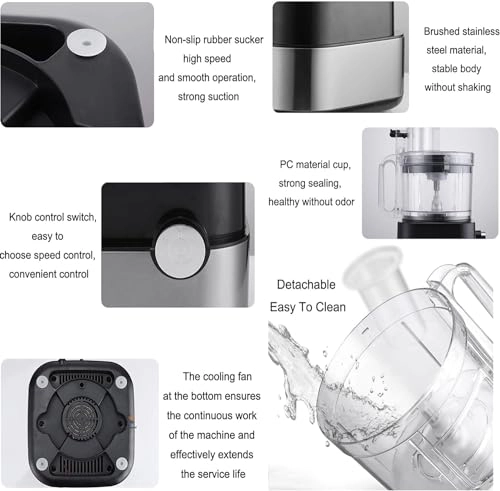 Home Vegetable Fruit Cutting Machine - 5000ml 600W