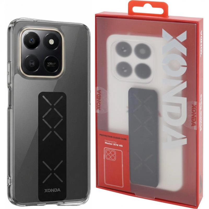 Back Cover Mobile Case with Strap - TPU Material for Motorola edge 50