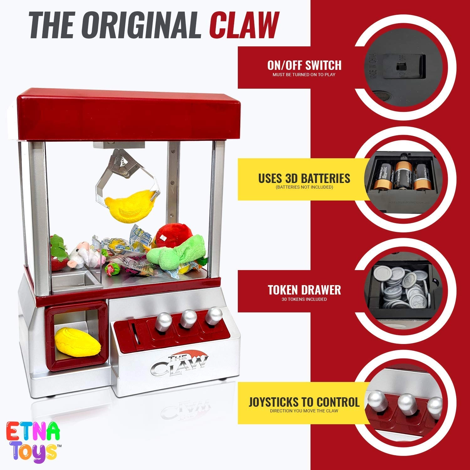 etna products Arcade Claw Machine Music - 6 years+