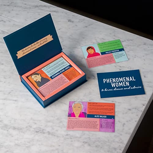 Phenomenal Women - Discussion Game 60 Cards Blue