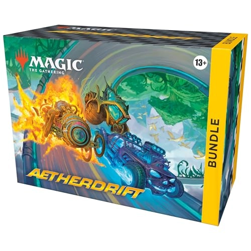 Aetherdrift Play Booster - 9pcs + Land cards - 40pcs + Alt-Art Card - 1pcs + Exclusive Accessories