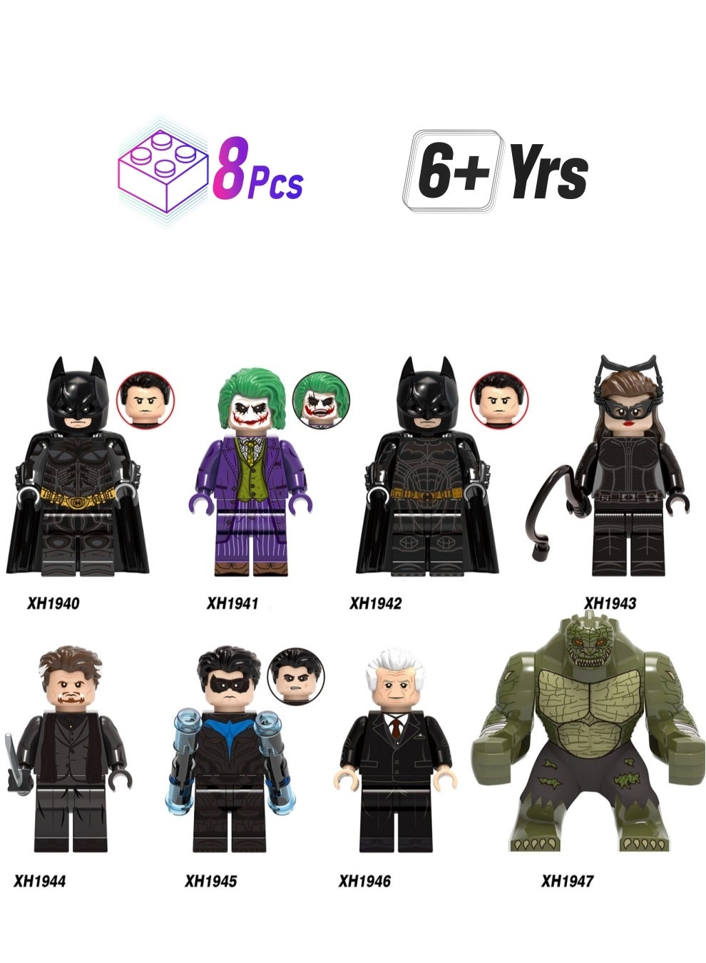 SKMEI Superhero Series Jigsaw Puzzles - superhero 8 pcs Gift Pack