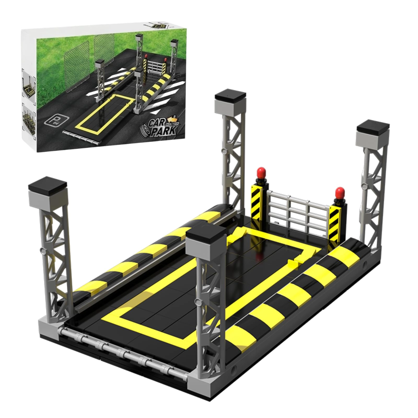 WULOBOOI Car Parking Lot (JKC7301)