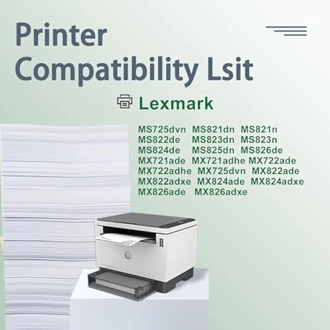 (Remanufactured) 58D1X00 - 35,000 PAGES 1 BLACK