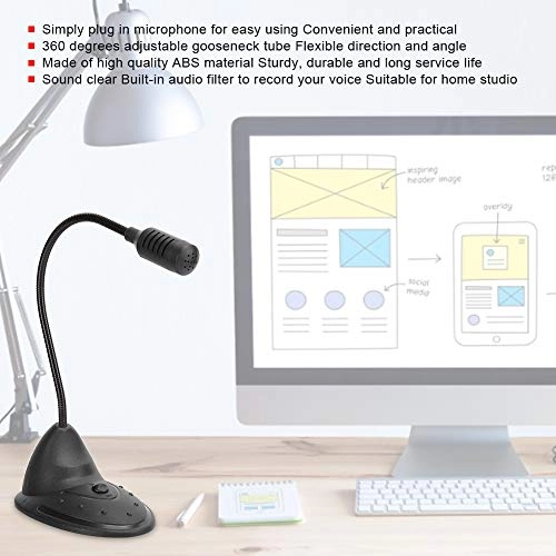 XUMIUZIY4qhadrzgkg USB+3.5mm-Mini-Jack Microphone