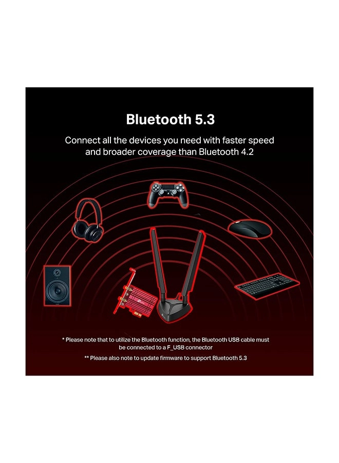 Archer TXE72E - Tri Band PCIe WiFi 6E