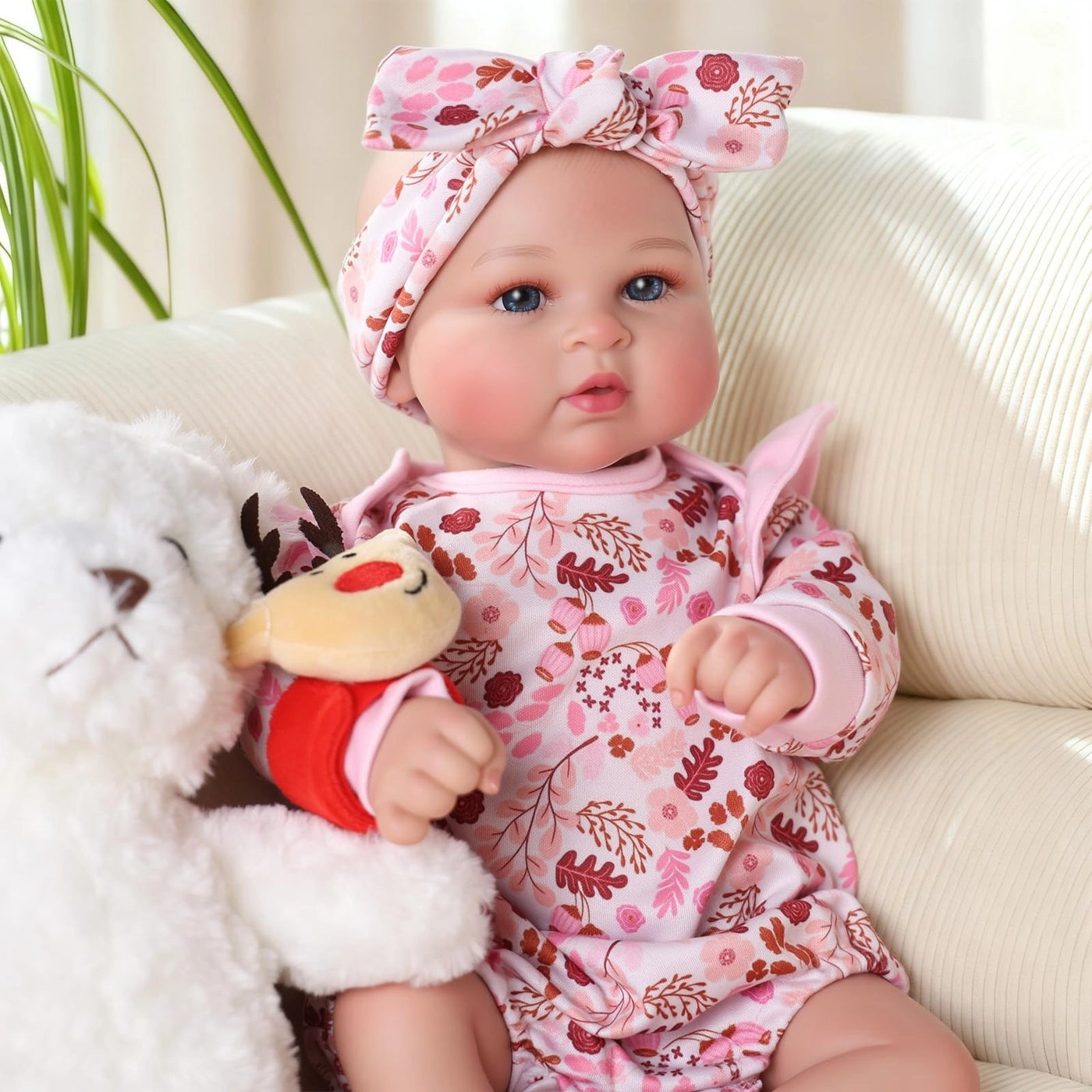 Reborn Baby Doll - 17 Inch Vinyl+ Cloth Ages 3+