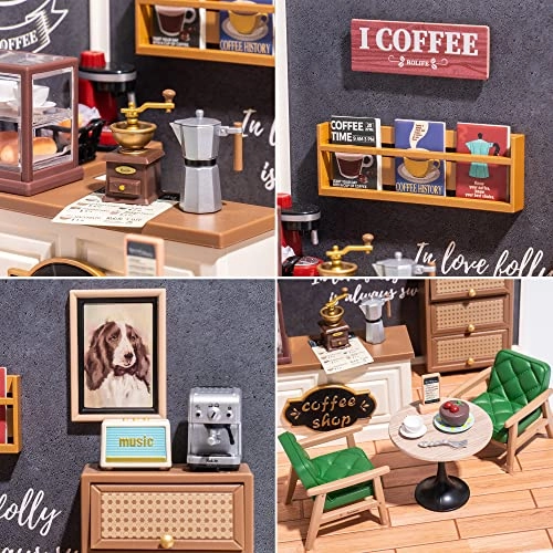 DIY Miniature House Kit - DAILY INSPIRATION CAFE 1:24