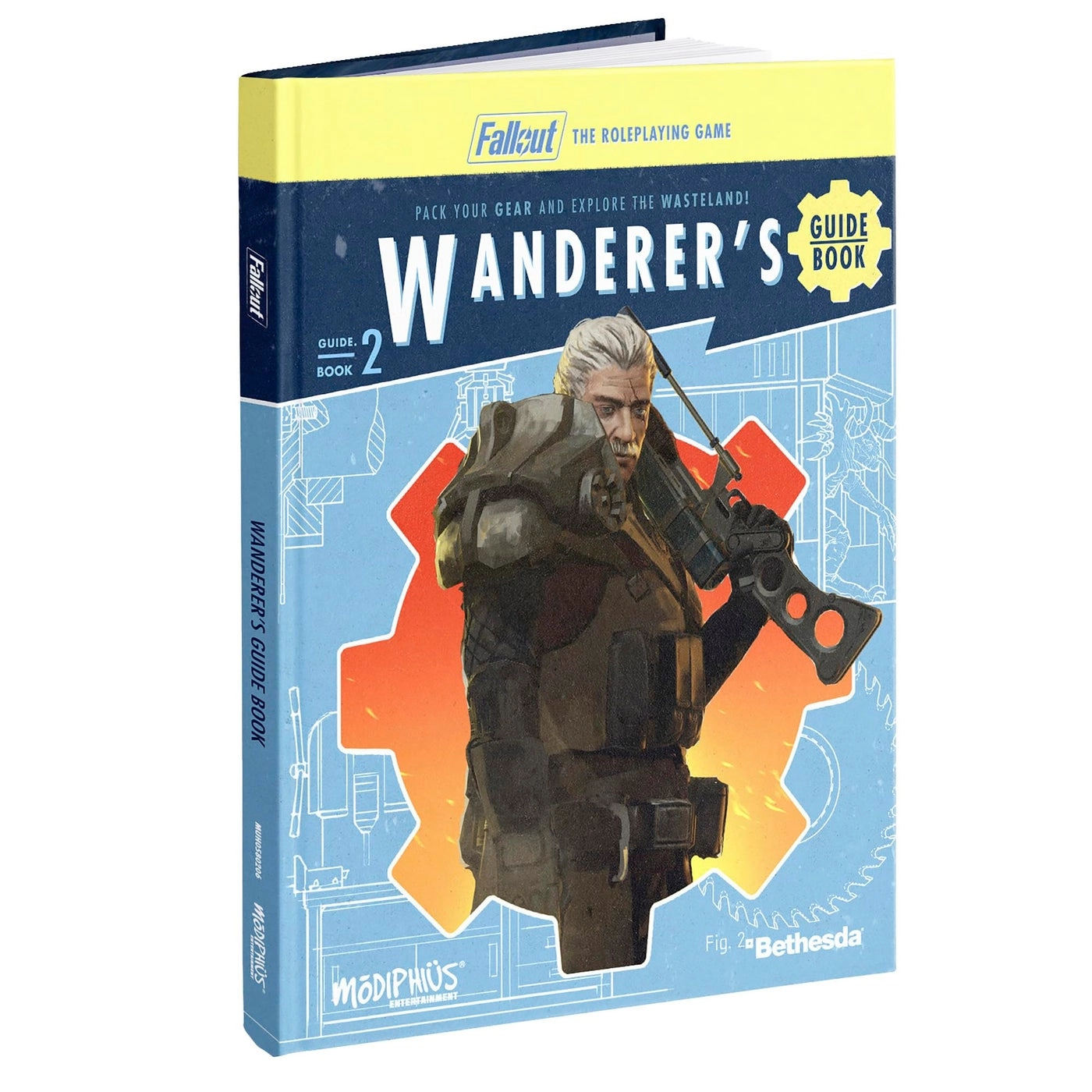 Modiphius Fallout: The Roleplaying Game - Wanderers Guide Book