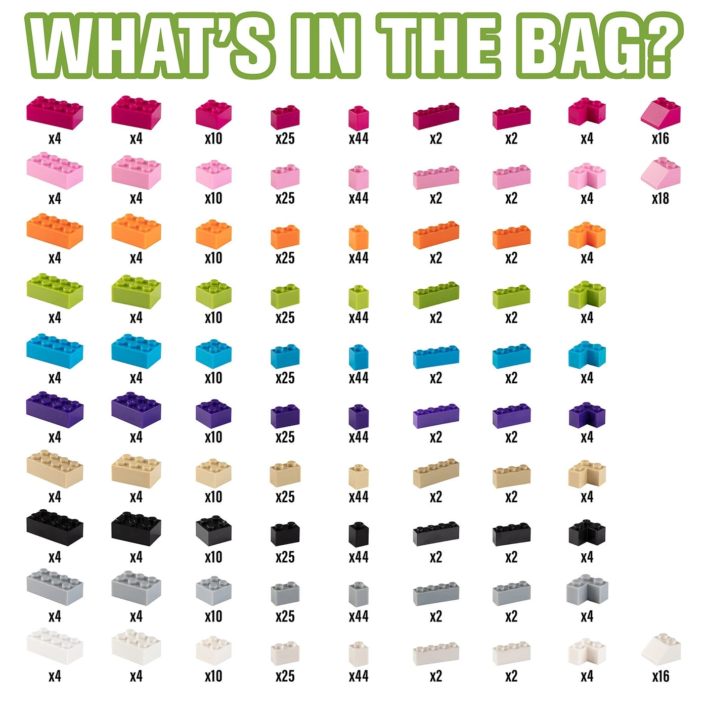 Building Bricks - 1000 pcs