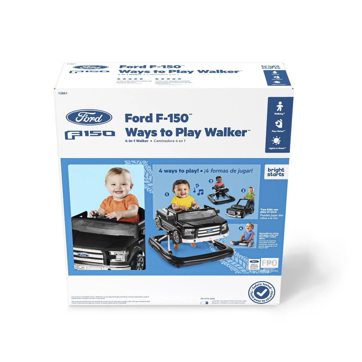 4-In-1 Ways To Play Walker - Ford F-150 - Four modes 3 height positions
