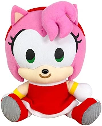 Great Eastern Entertainment Sonic The Hedgehog- Sd Amy Sitting Plush - 7" H. Collectible
