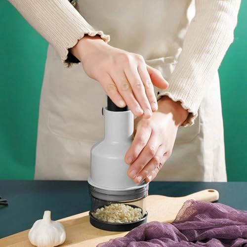 Garlic Chopper - ABS Multicolored