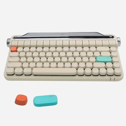 Retro Typewriter Keyboard - Wired/Wireless