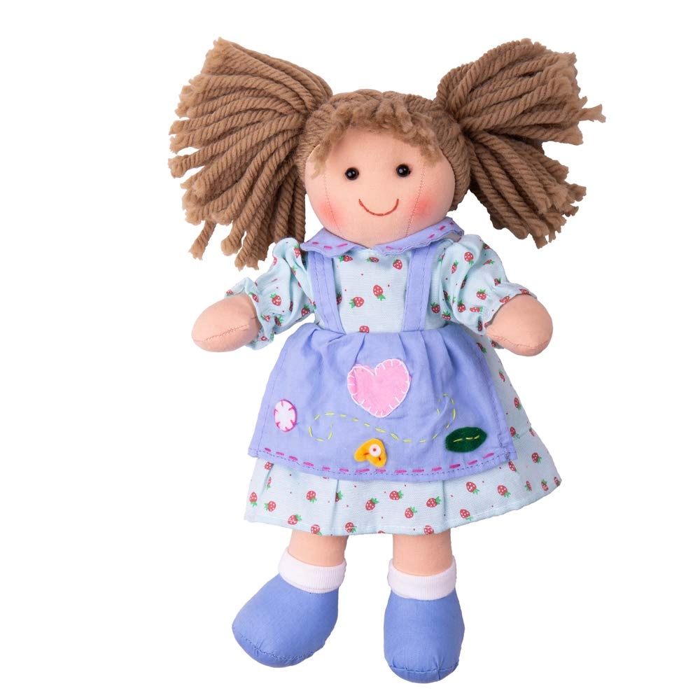 Bigjigs Toys Grace Rag Doll - 25cm Ages 12+