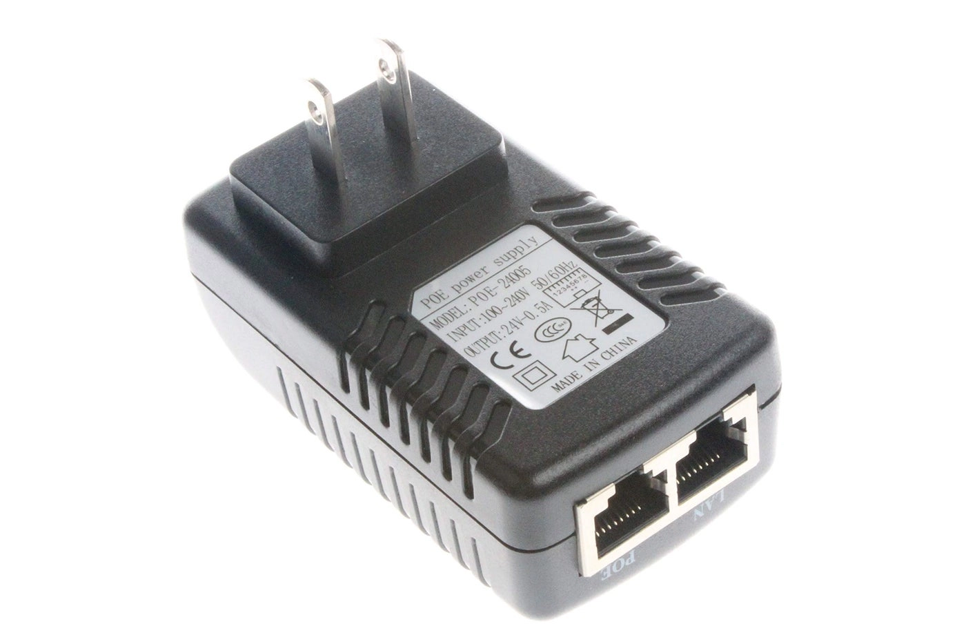 PoE Injector - 24V 0.5A IEEE 802.3af