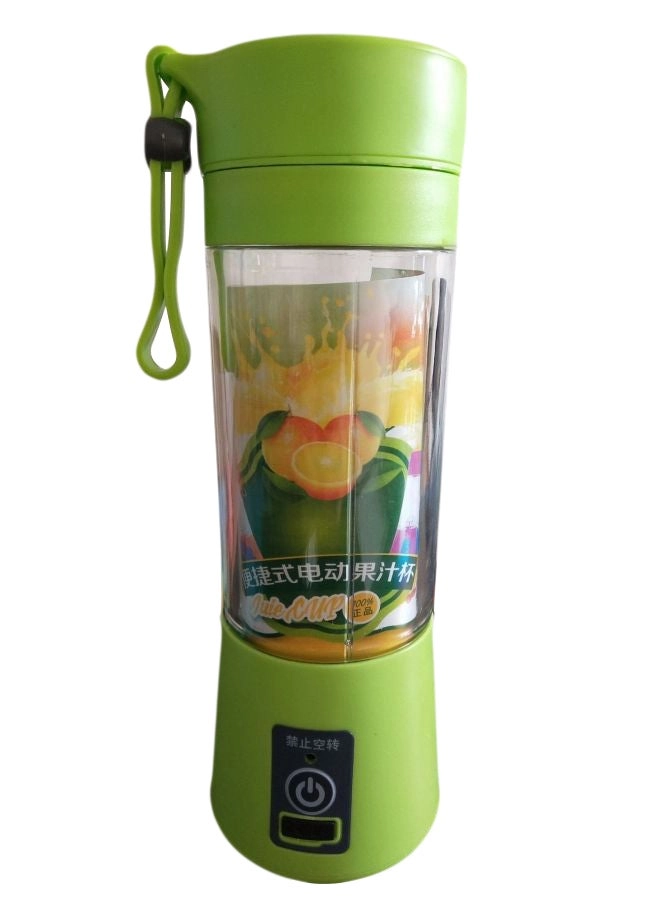 OHPA KB-76 - Mini USB Rechargeable 4 Blade Green Smoothies Blender