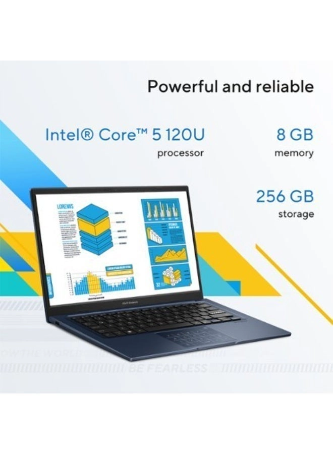 Vivobook 14 X1404 - 14'' Core 5-120U 8GB DDR4 256GB SSD