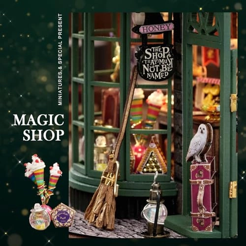 Miniature Dollhouse Kit - Magic Shop
