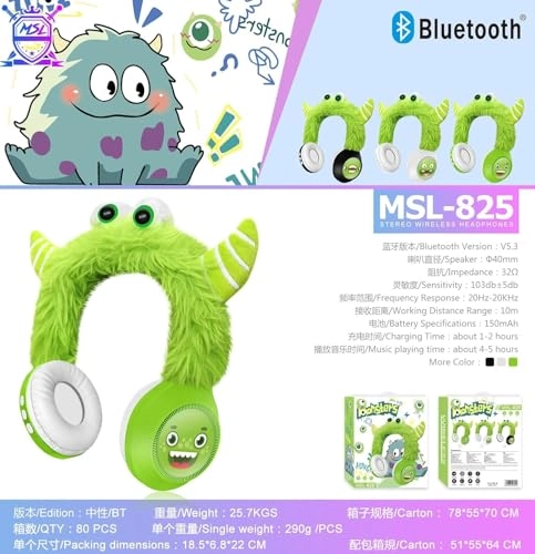 Kids Monster Wireless Headphone