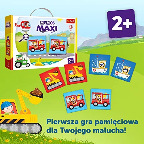 Memos Maxi Vehicles - 24 months and up 24 pieces