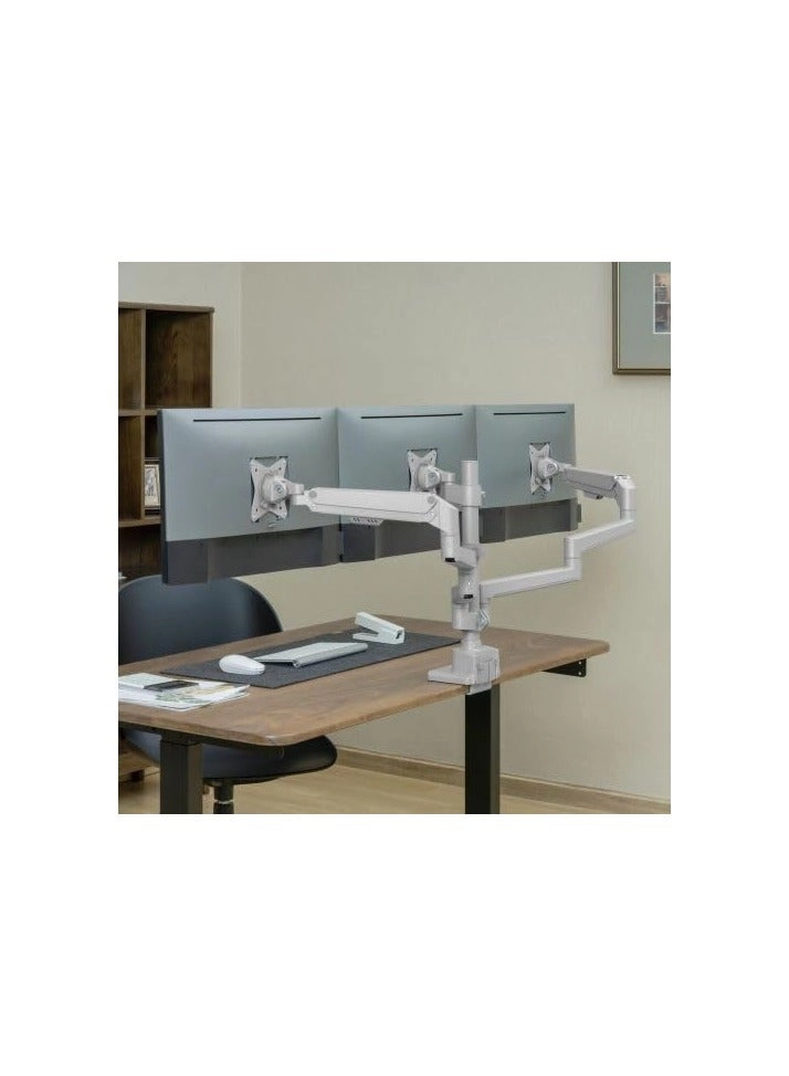 Triple Monitor Mount Stand - Triple 13-27 inch VESA 75 x 75/100 x 100
