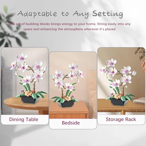 Orchid Flower Building Set - 581pcs Occasion