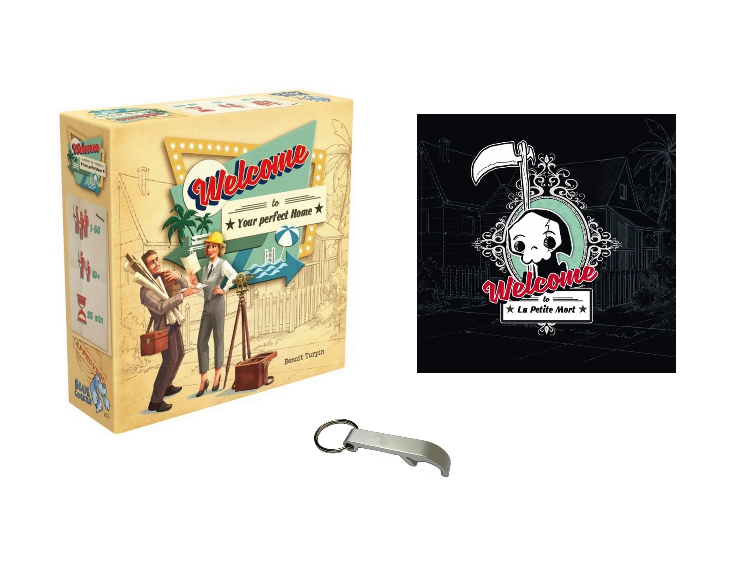 Blumie Shop Welcome - Base Game + Little Death - Expansion + Bottle Opener