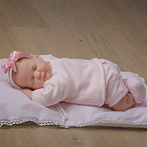 Babylin - Soft Body 18" Real Life Doll Pink Knit Outfit