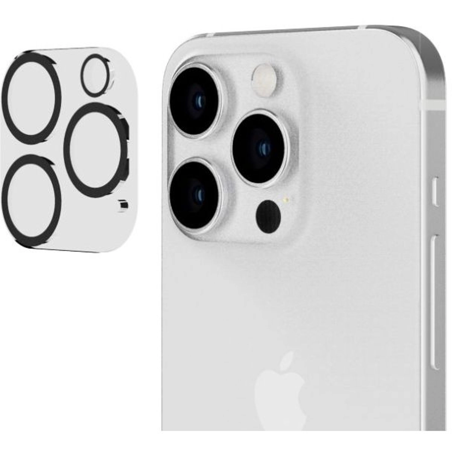 Impact Clear Screen Protector + Camera Lens Protector For iPhone 15 Pro